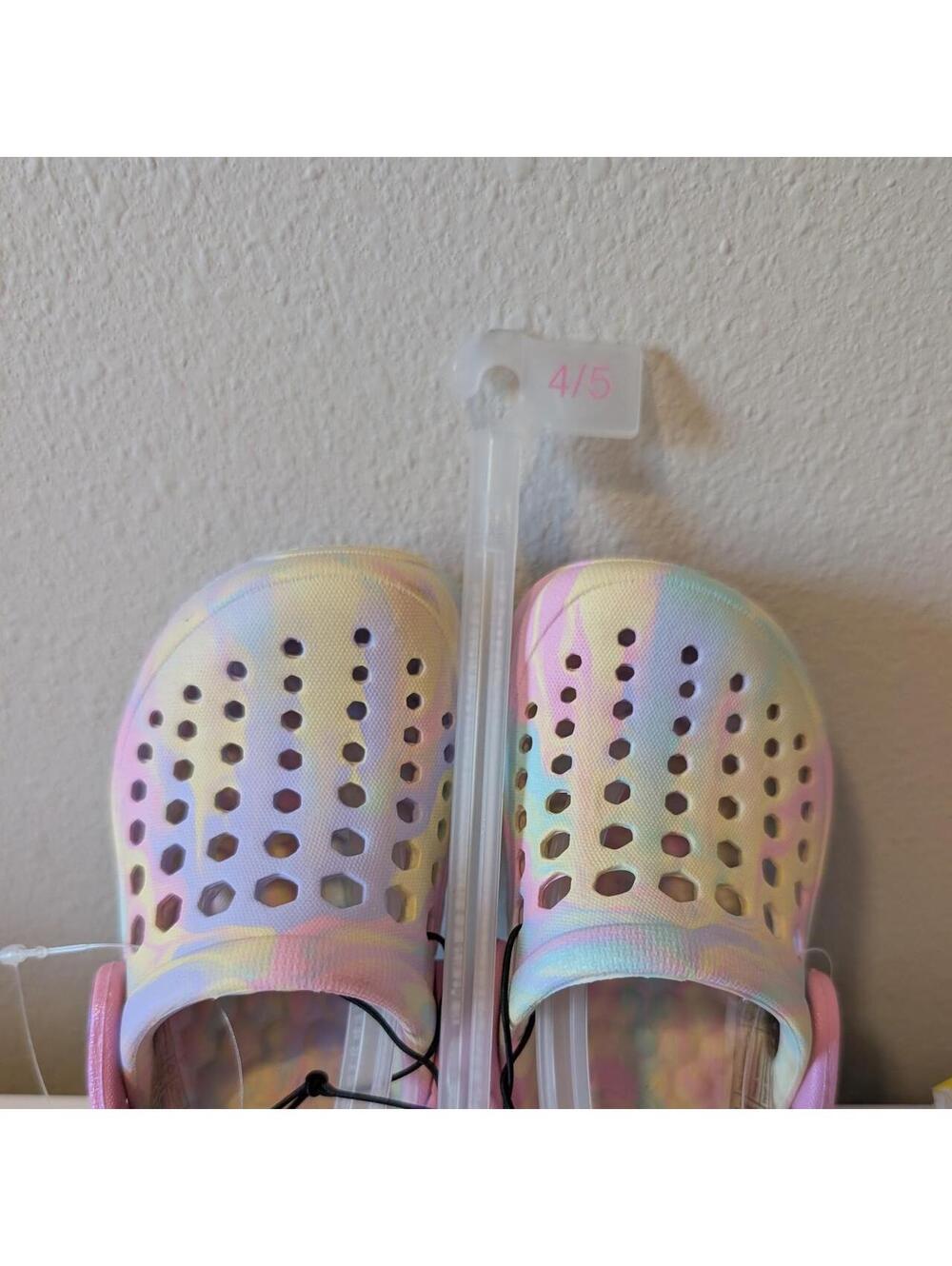 Joybees Kid's Multi and Pink Clog